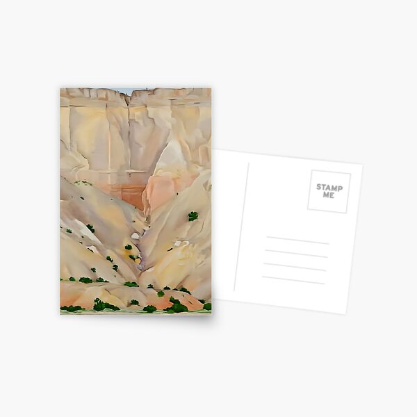 Item preview, Georgia Okeeffe - Cliffs Beyond Abiquiu, Dry Waterfall designed and sold by htanart.