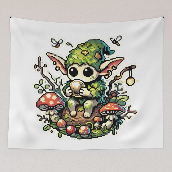 Item preview, Goblincore Pixel Art  – Cozy Forest Aesthetic designed and sold by supersanko.