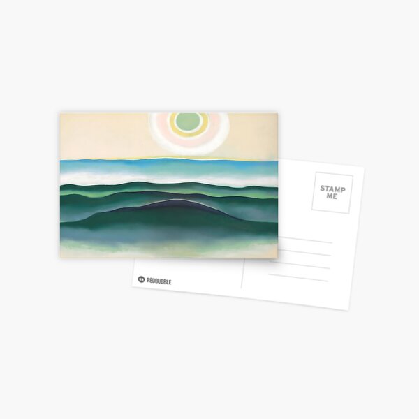 Item preview, Georgia Okeeffe Sun, Water, Maine designed and sold by htanart.
