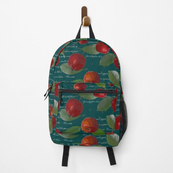 Item preview, CRABAPPLE JELLY HALFDROP WHITE TEXT ON TEAL 004040 designed and sold by Art in My Loft.