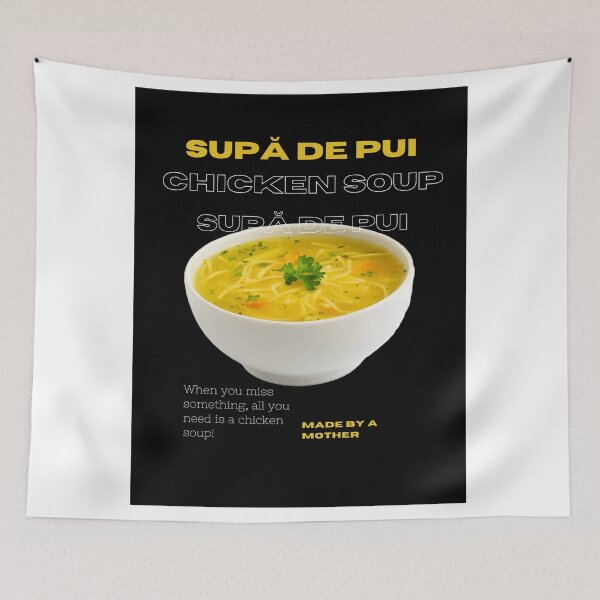Item preview, Soup-er Comfort: Homemade Chicken Soup Edition designed and sold by ZenaDesign.
