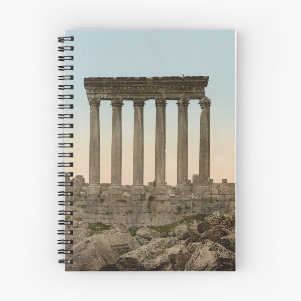 Item preview, Temple of the Sun in Baalbek designed and sold by 19th Century in Color.