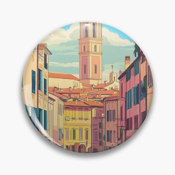 Item preview, Cremona Travel Poster, Perfect Souvenir Gift for Travel Enthusiasts, Vintage Style Wall Art, Italy Wall art for home decor, Cremona print. Sticker. Vacation designed and sold by Thegalleryshop1.