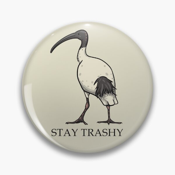 Item preview, Stay trashy - bin chicken designed and sold by Milanicole.