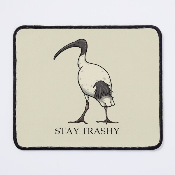 Item preview, Stay trashy - bin chicken designed and sold by Milanicole.