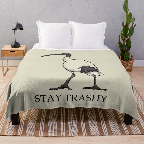 Item preview, Stay trashy - bin chicken designed and sold by Milanicole.