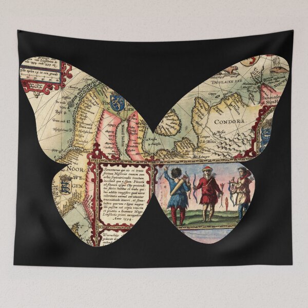 Item preview, The world in a butterfly's wing designed and sold by designt1shirts.