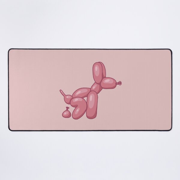 Item preview, Pink balloon dog pooping designed and sold by Milanicole.