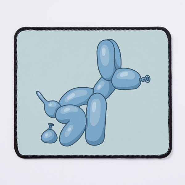Item preview, Blue balloon dog pooping designed and sold by Milanicole.