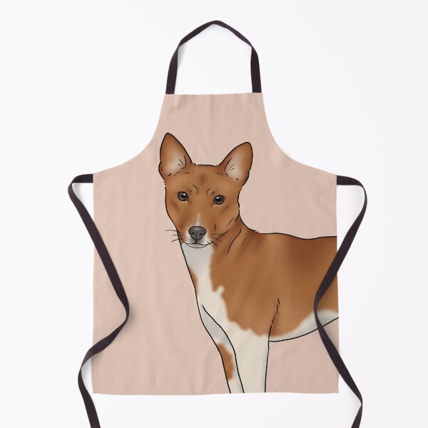 Item preview, Basenji dog illustration designed and sold by Milanicole.