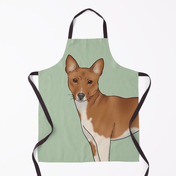 Item preview, Basenji dog illustration designed and sold by Milanicole.