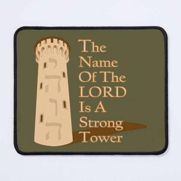 Artikelvorschau, YHWH Stronge Turm entworfen und verkauft von TOHHOTDesigns.