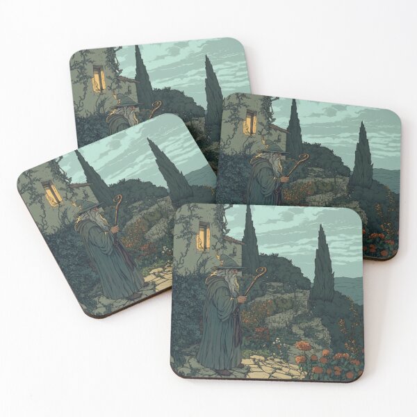 Item preview, Depiction of Wizard Tending to Garden designed and sold by SierraNevada121.