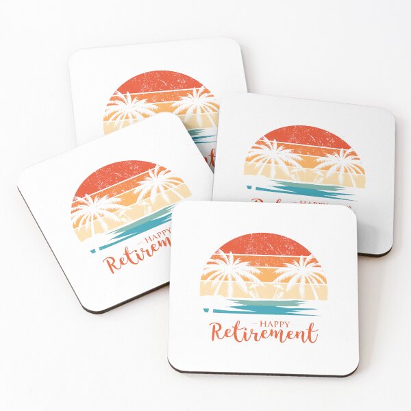 Item preview, Happy retirement designed and sold by Oval Shop.