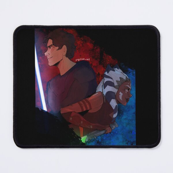 Vista previa del artículo con la obra «anakin y ahsoka», diseñado y vendido por unquesow.