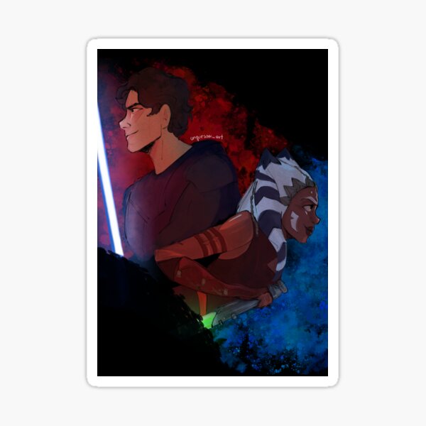 Item preview, anakin and ahsoka designed and sold by unquesow.