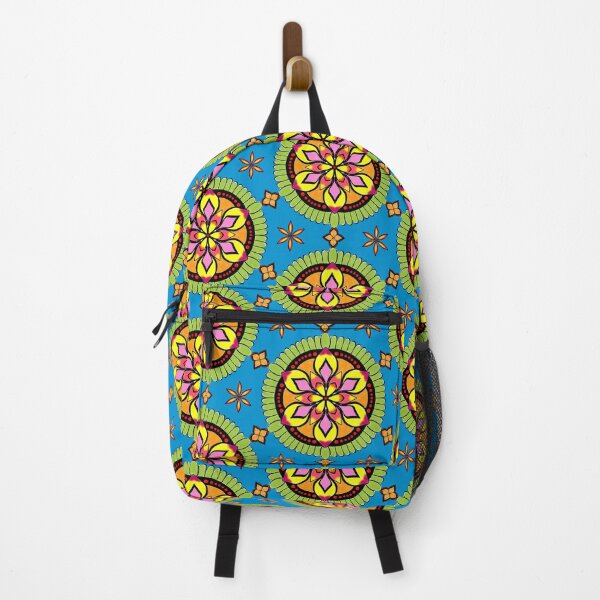 Item preview, Vintage tiles arabesque flower blue pattern designed and sold by Bulantanyong.