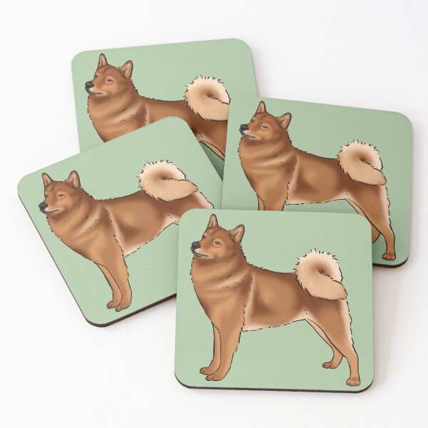 Item preview, Finnish spitz dog designed and sold by Milanicole.