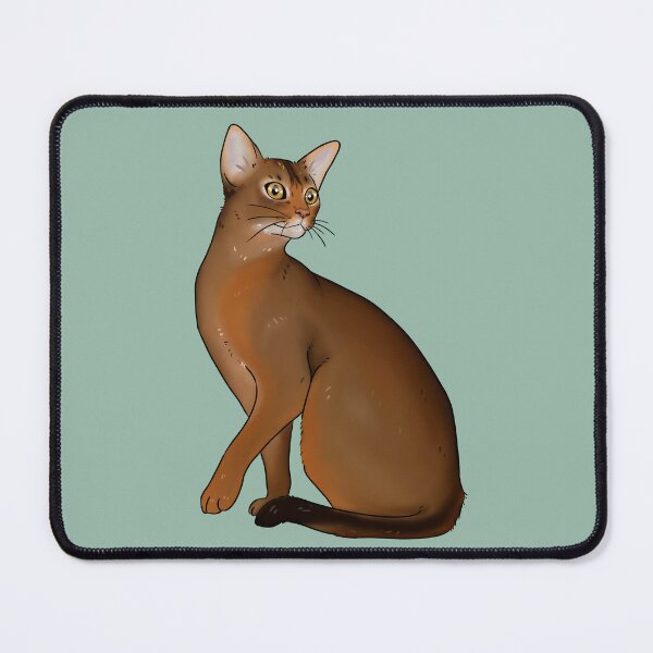 Item preview, Abyssinian cat designed and sold by Milanicole.