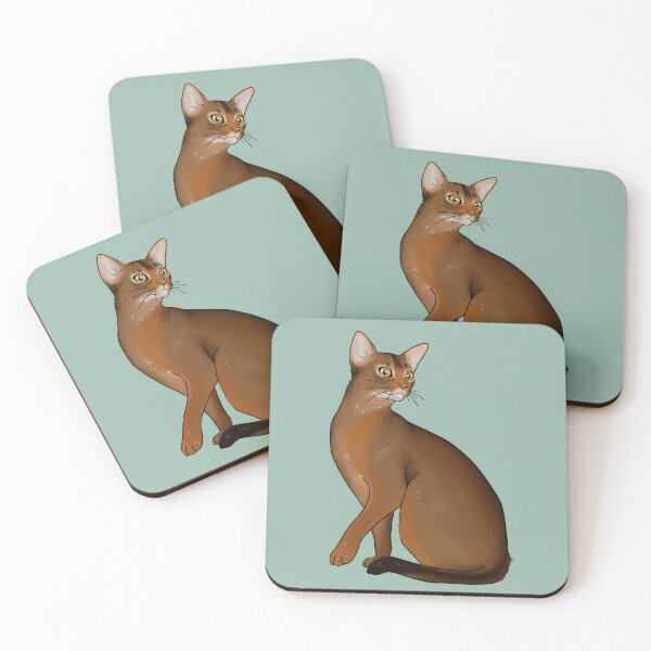 Item preview, Abyssinian cat designed and sold by Milanicole.