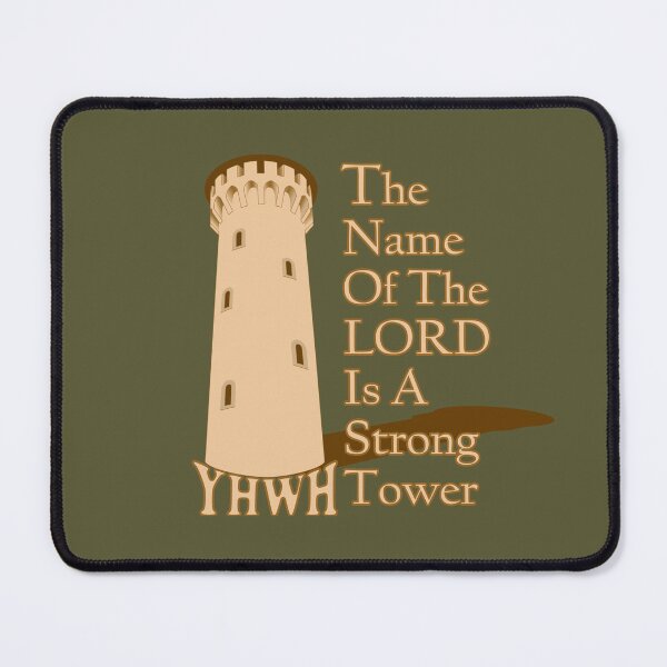 Item preview, YHWH Foundation Stronge Tower designed and sold by TOHHOTDesigns.