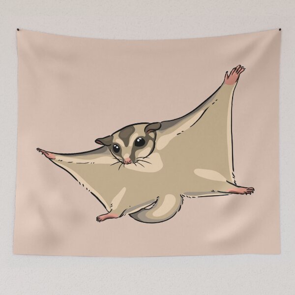 Item preview, Cute flying sugar glider designed and sold by Milanicole.
