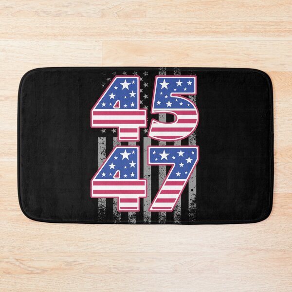 Item preview, 45 47 Trump President United States American Flag designed and sold by NoSpecialShop.