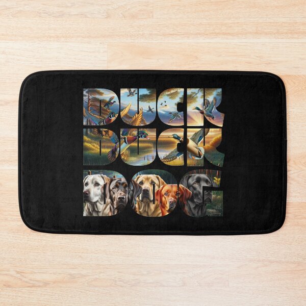 Item preview, DUCK DUCK DOG Word Art For Duck Hunters designed and sold by LifeCrush.