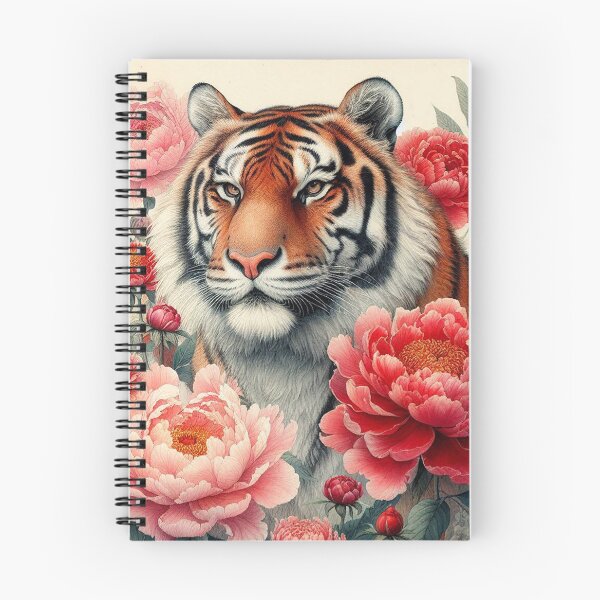 Item preview, Floral Tiger Serenity designed and sold by zzz888.