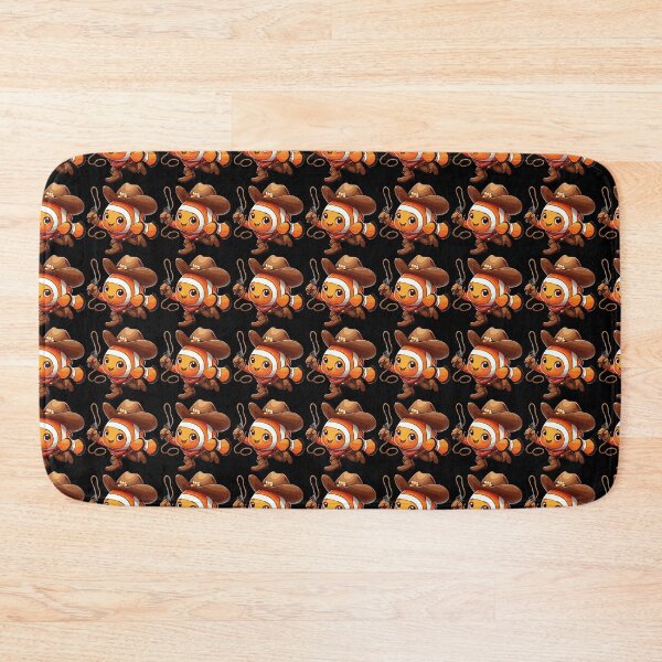 Item preview, Western Rodeo Cowboy Outfit Hat Clownfish Texas Animals designed and sold by Artistoos.