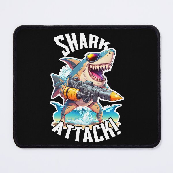 Item preview, SHARK ATTACK!!!! designed and sold by TheeDigitalDen.