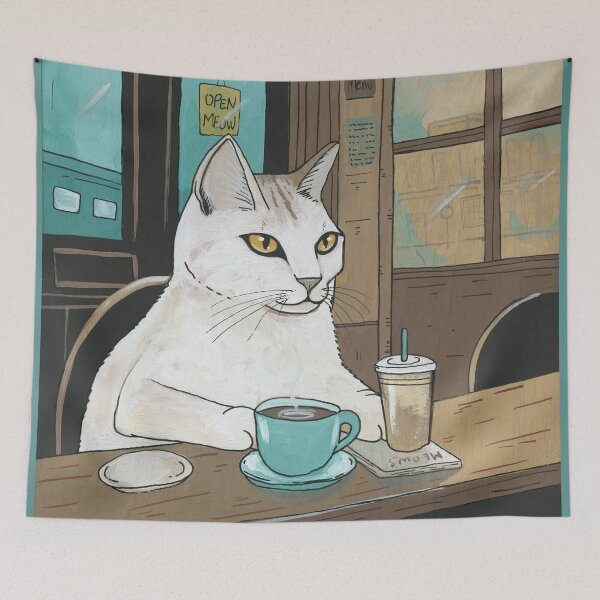 Item preview, A Coffee To Go! designed and sold by KilkennyCat Art.