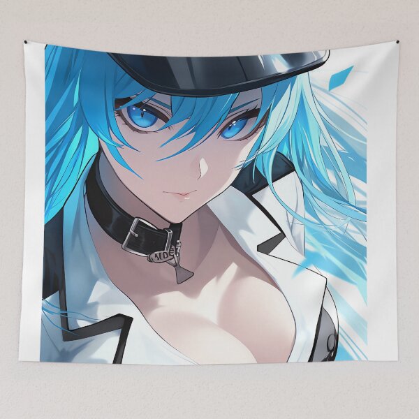 Item preview, Esdeath Ice Queen Anime Babe  designed and sold by AnimeArsenalPrints.