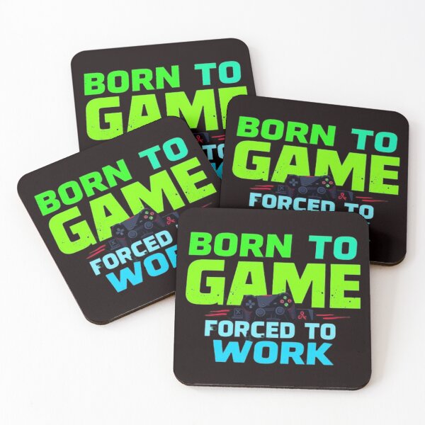 Item preview, Gamer by Passion, Worker by Force designed and sold by Charlie-Kier.