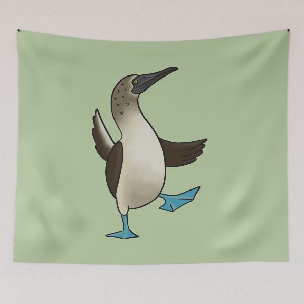 Item preview, Blue-footed booby designed and sold by Milanicole.