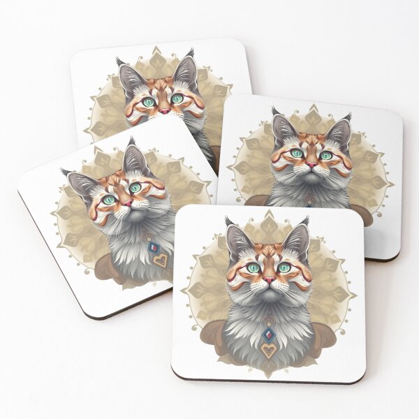 Item preview, Mandala Cat designed and sold by Junipurr’s Corner .