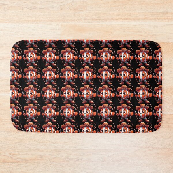 Item preview, Western Rodeo Cowboy Outfit Hat Clownfish Texas Animals designed and sold by Artistoos.