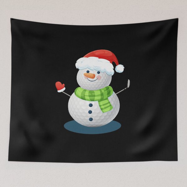 Item preview, Santa’s Golf Ball Snowman – Frosty’s Caddie Crew designed and sold by Zakrytos ★★★★★.