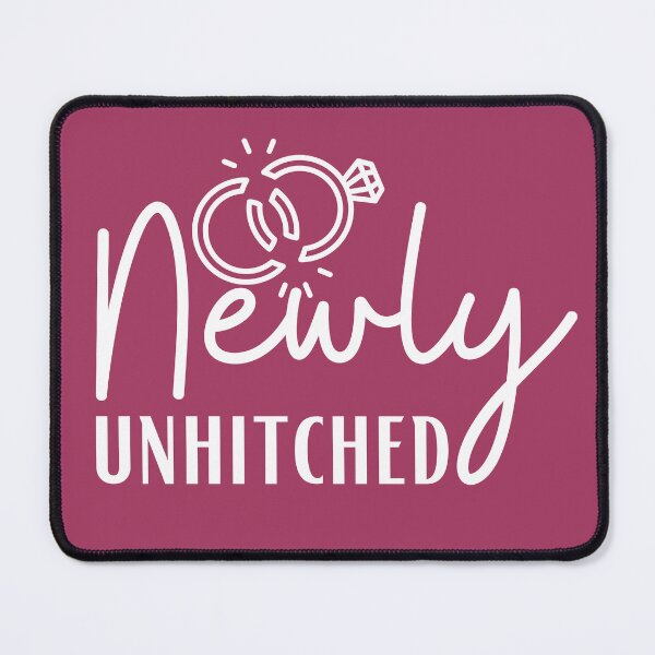 Item preview, Newly unhitched - divorce humor designed and sold by EvergreenWhimsy.