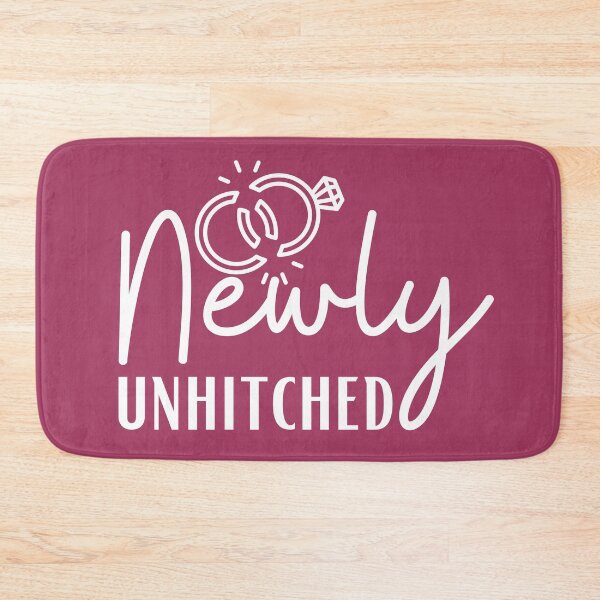 Item preview, Newly unhitched - divorce humor designed and sold by EvergreenWhimsy.