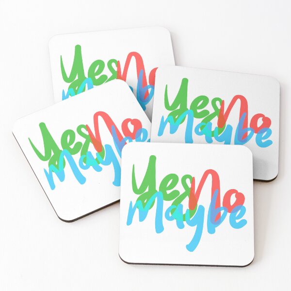 Item preview, YES NO MAYBE designed and sold by UtopicSlaps.