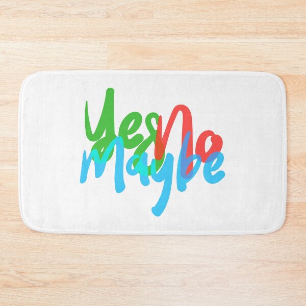 Item preview, YES NO MAYBE designed and sold by UtopicSlaps.