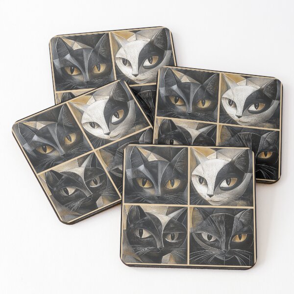 Item preview, Cats Drawing Pattern designed and sold by sheprint.