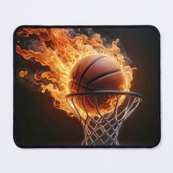 Item preview, Flaming Basketball designed and sold by Maria Dryfhout.