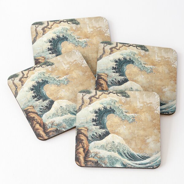 Item preview, Japanese Waves Art designed and sold by bapupa.