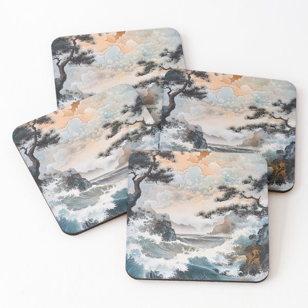 Item preview, Japanese Ocean's Embrace designed and sold by bapupa.