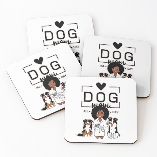 Item preview,  Dog Mom All Day Every Day – Cozy Morning with a Border Collie designed and sold by GoodyPaws.