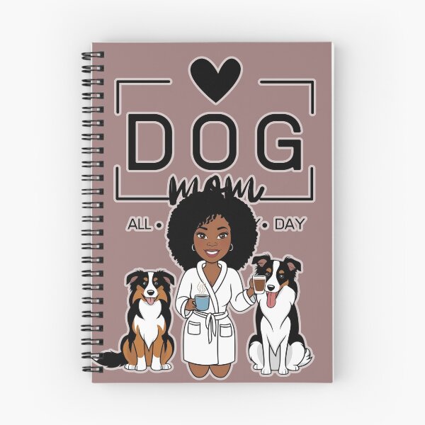 Item preview,  Dog Mom All Day Every Day – Cozy Morning with a Border Collie designed and sold by GoodyPaws.