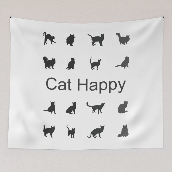 Item preview, Cat Happy Cat art designed and sold by TerScott.