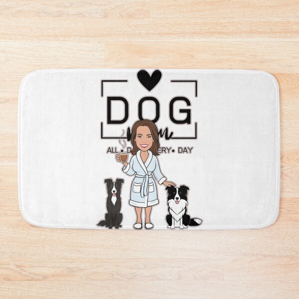 Item preview, Dog Mom All Day Every Day – Cozy Morning with a Border Collie designed and sold by GoodyPaws.